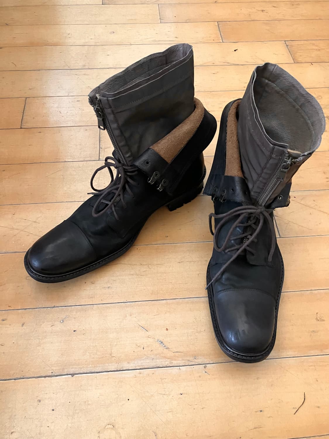 Alfredo bannister 알프레도 바니스터 헤비 레이어드 롱 부츠 상품이미지7