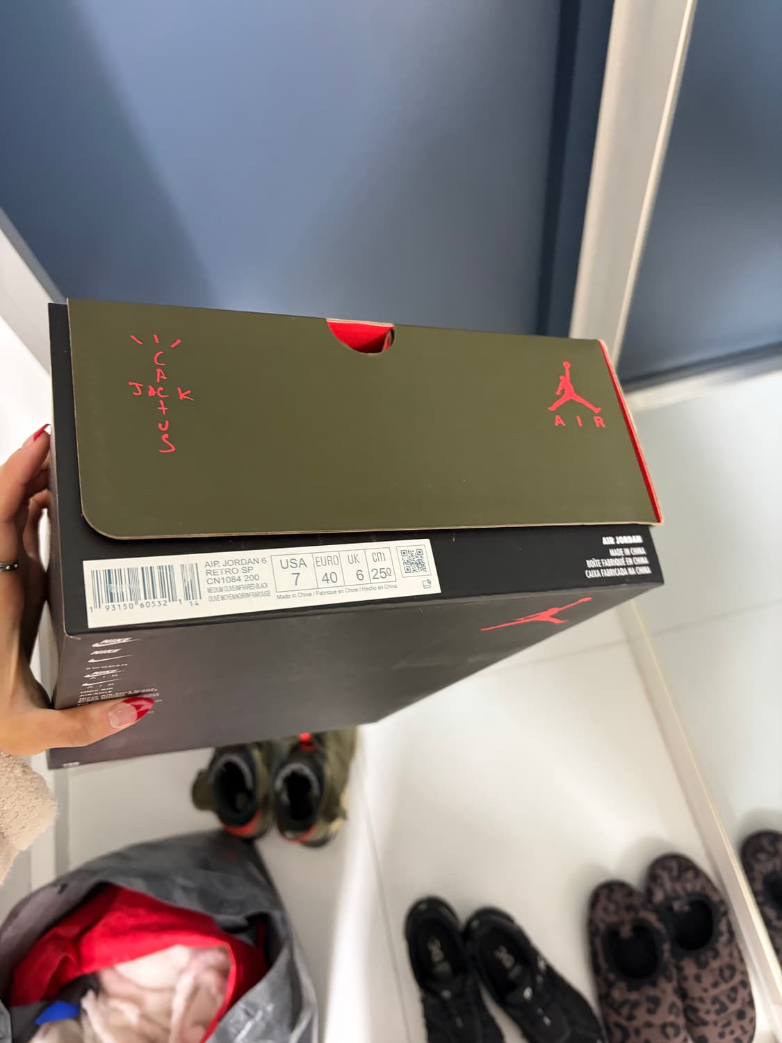 트래비스스캇 에어조던6 250사이즈 상품이미지8