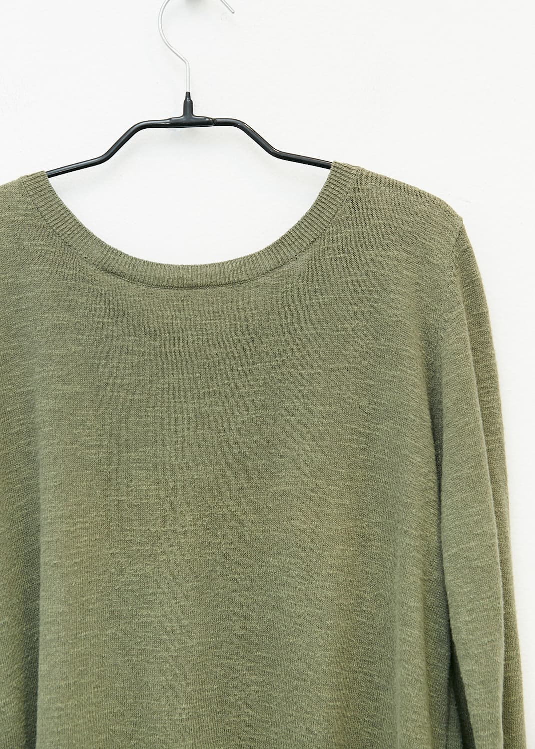 Back Slit Layered Knit Top 상품이미지2