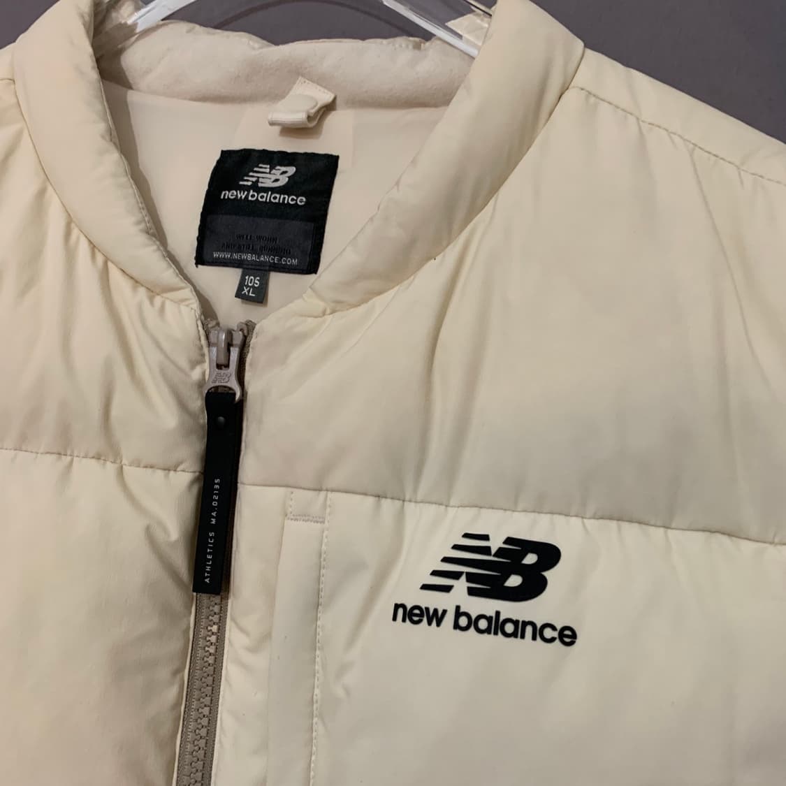 XL 뉴발란스 덕다운 오리털 푸퍼 패딩 조끼 베스트 상품이미지4