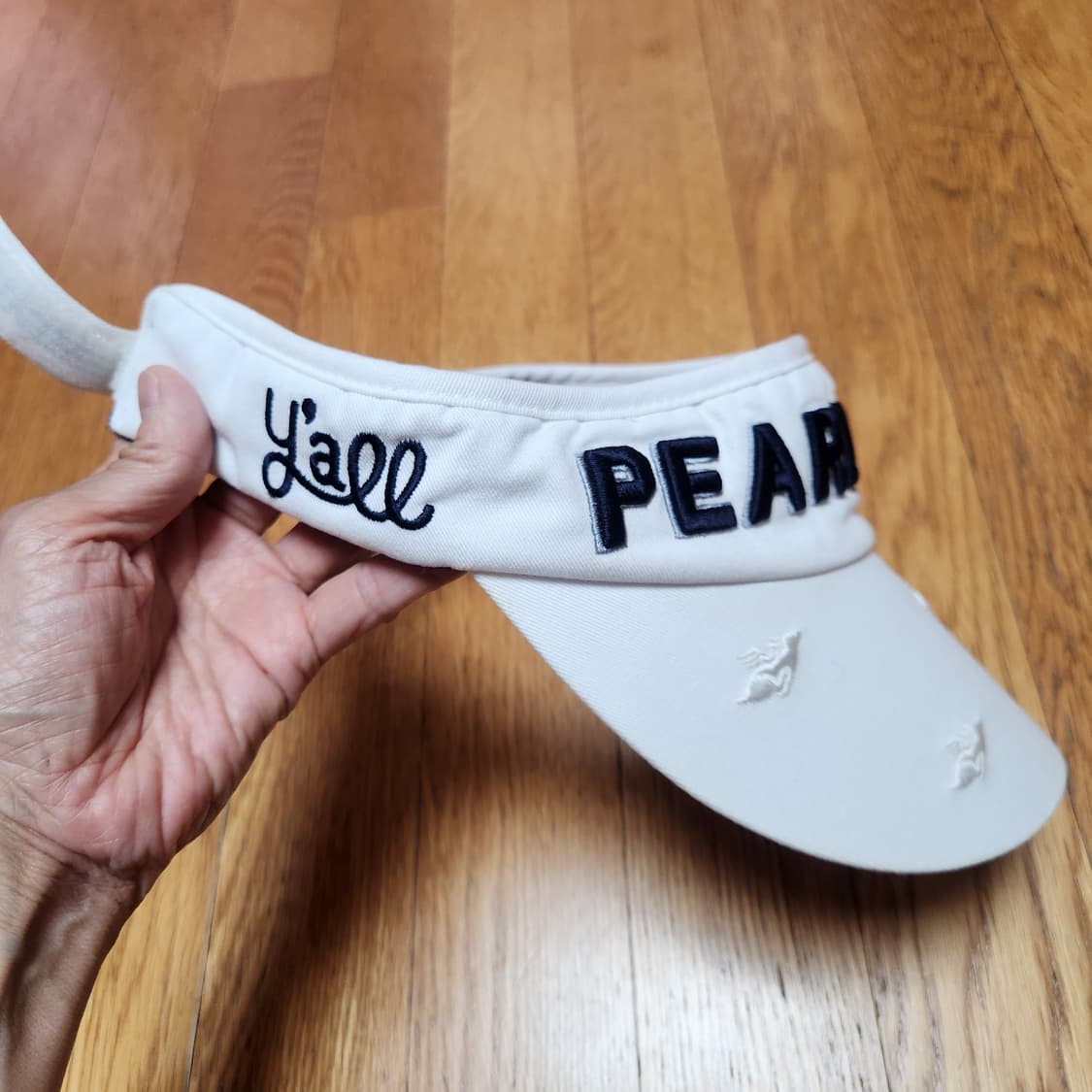 🎯 PEARLY GATES EST.89 골프 바이저 — 클래식에 스웨그 상품이미지2