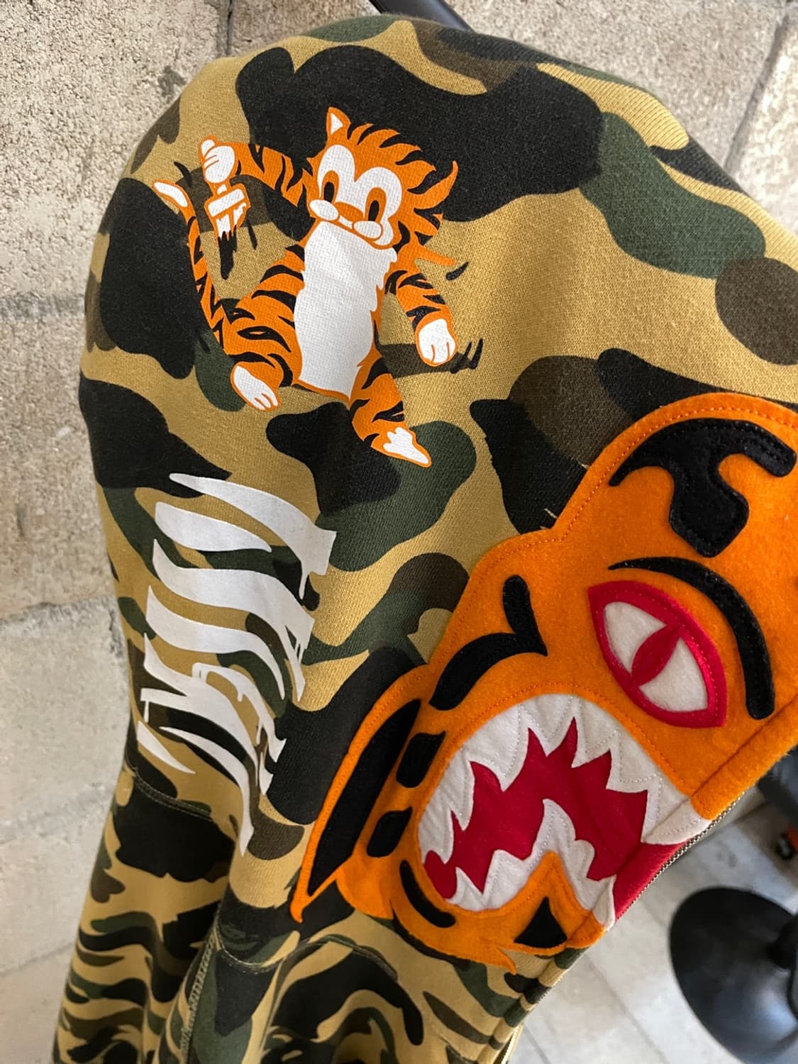 베이프 카모 샤크 후드집업 상품이미지5