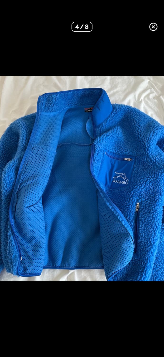 Akimbo club 딥파일 플리스 자켓 상품이미지5