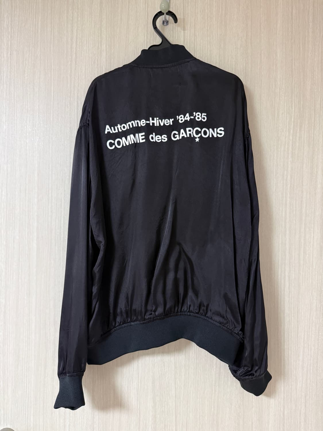 [xl] CDG '84-85 스태프 블루종 블랙 상품이미지3