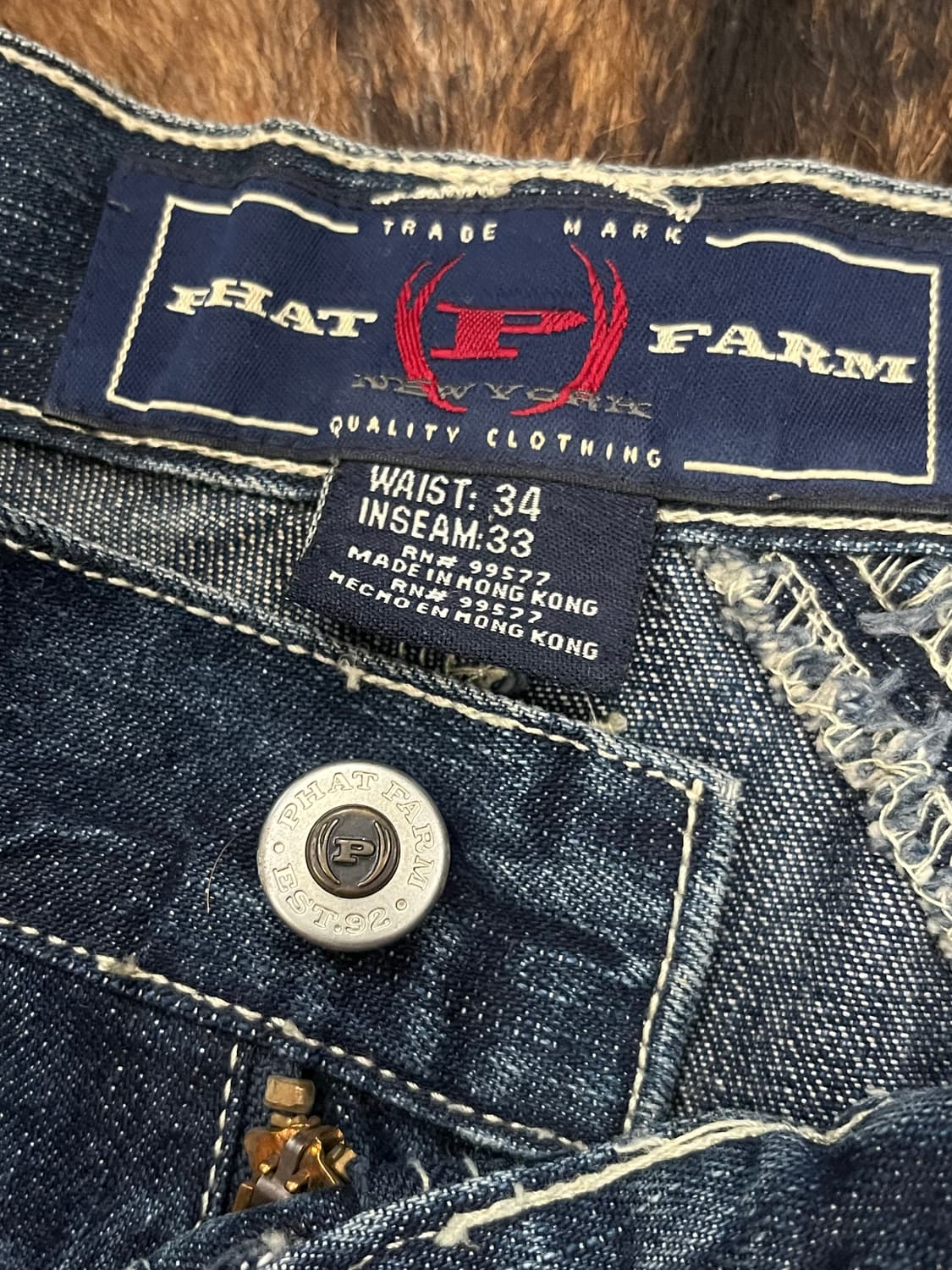 PHAT FARM DENIM PANTS (34) 상품이미지10