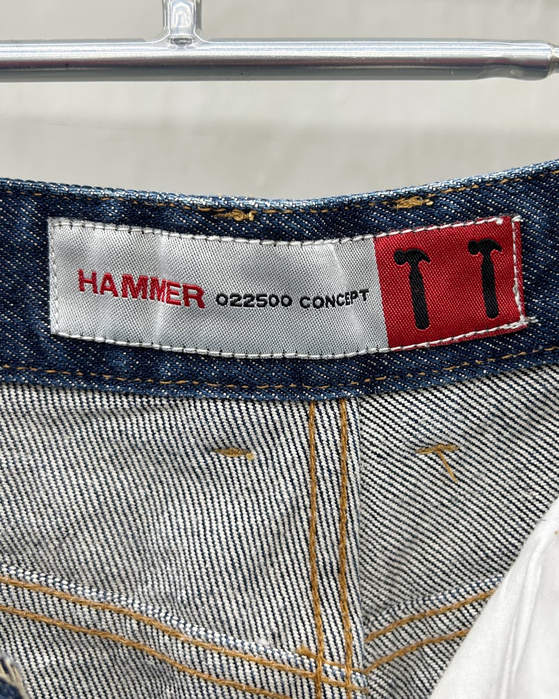 해머스포츠 인디고 와이드 데님 팬츠 상품이미지9