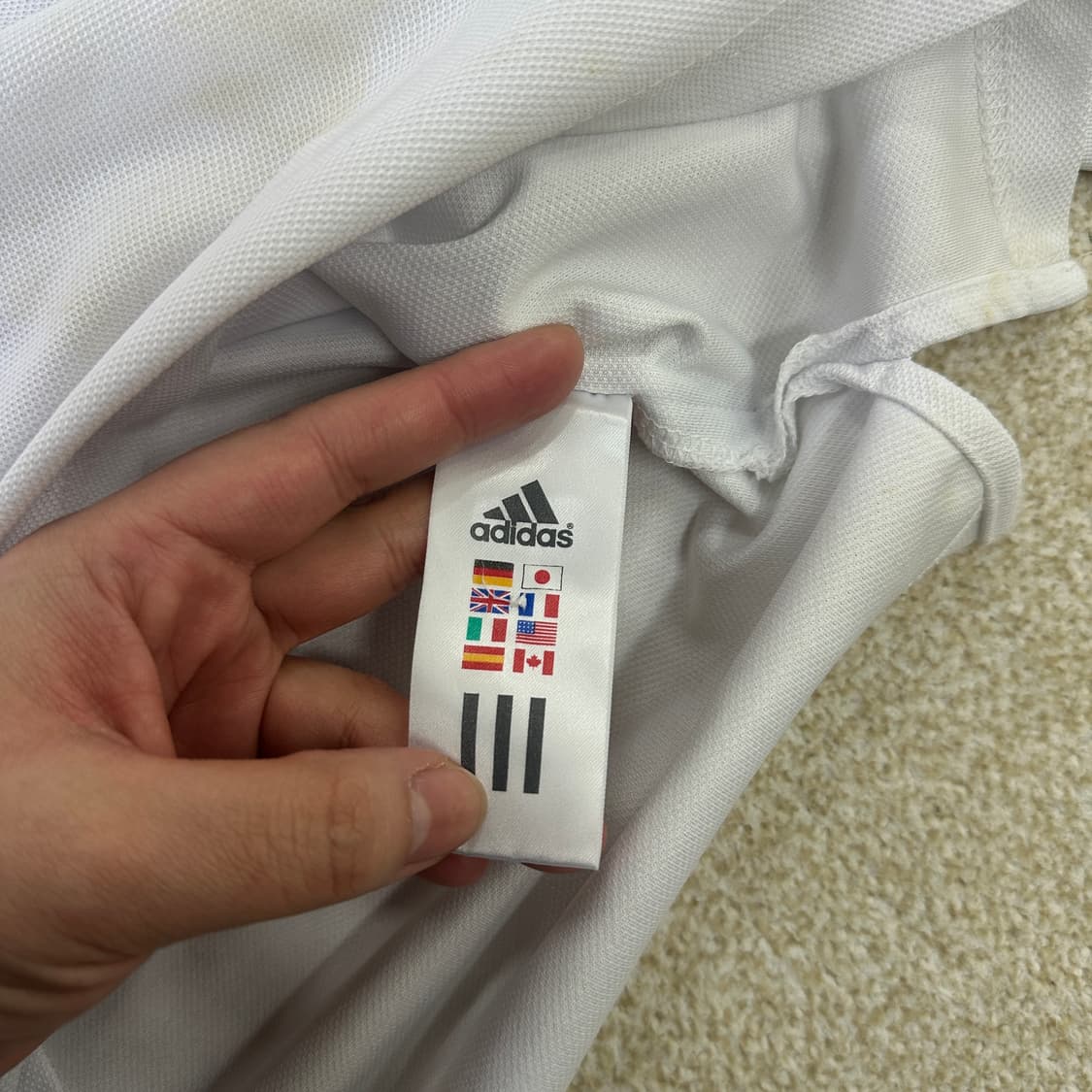 95 아디다스 카라 긴팔셔츠 0319D 상품이미지3