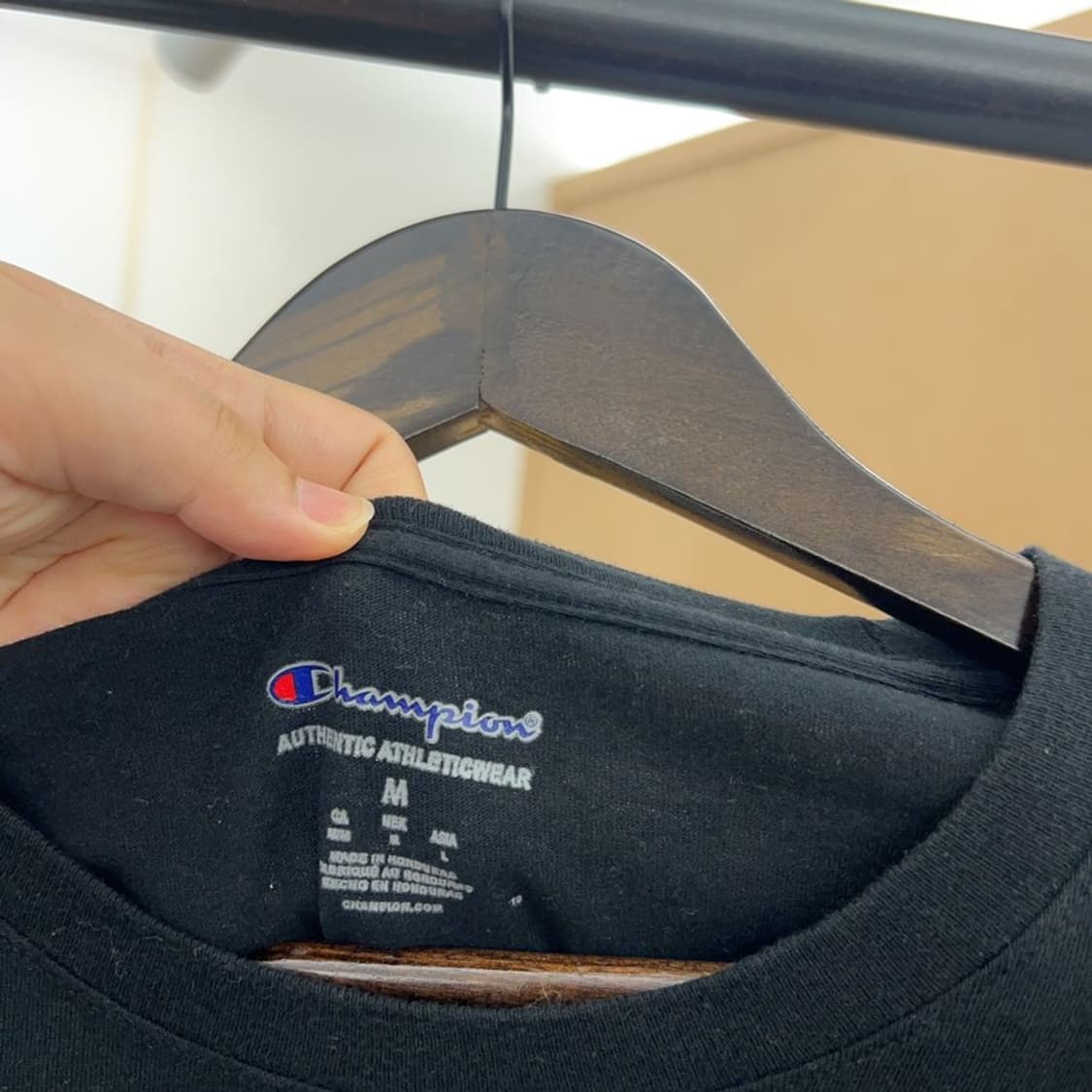 챔피온 빅로고 프린팅 반팔티 95 C05003  상품이미지3