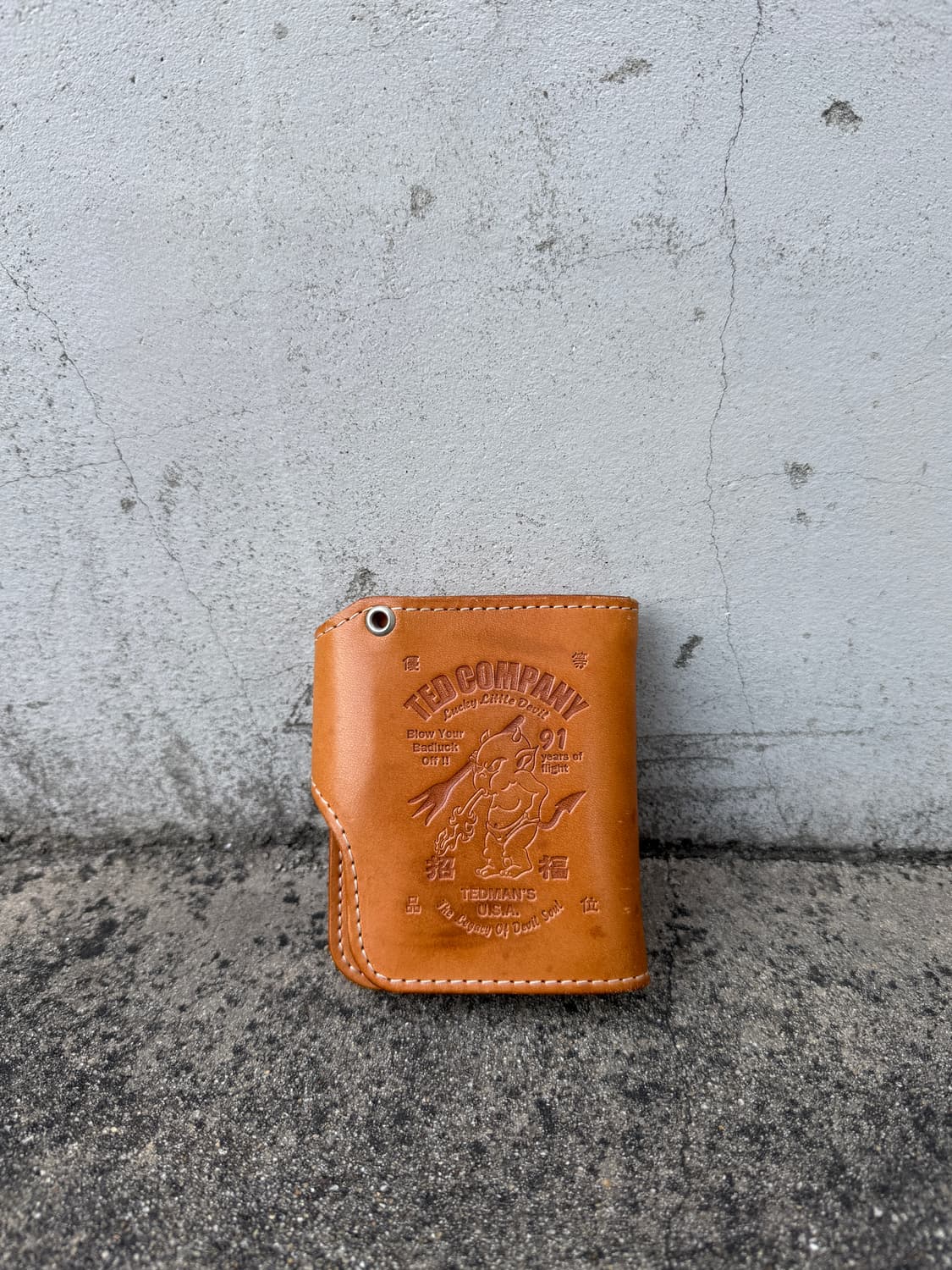 테드컴퍼니 가죽 반지갑 상품이미지2