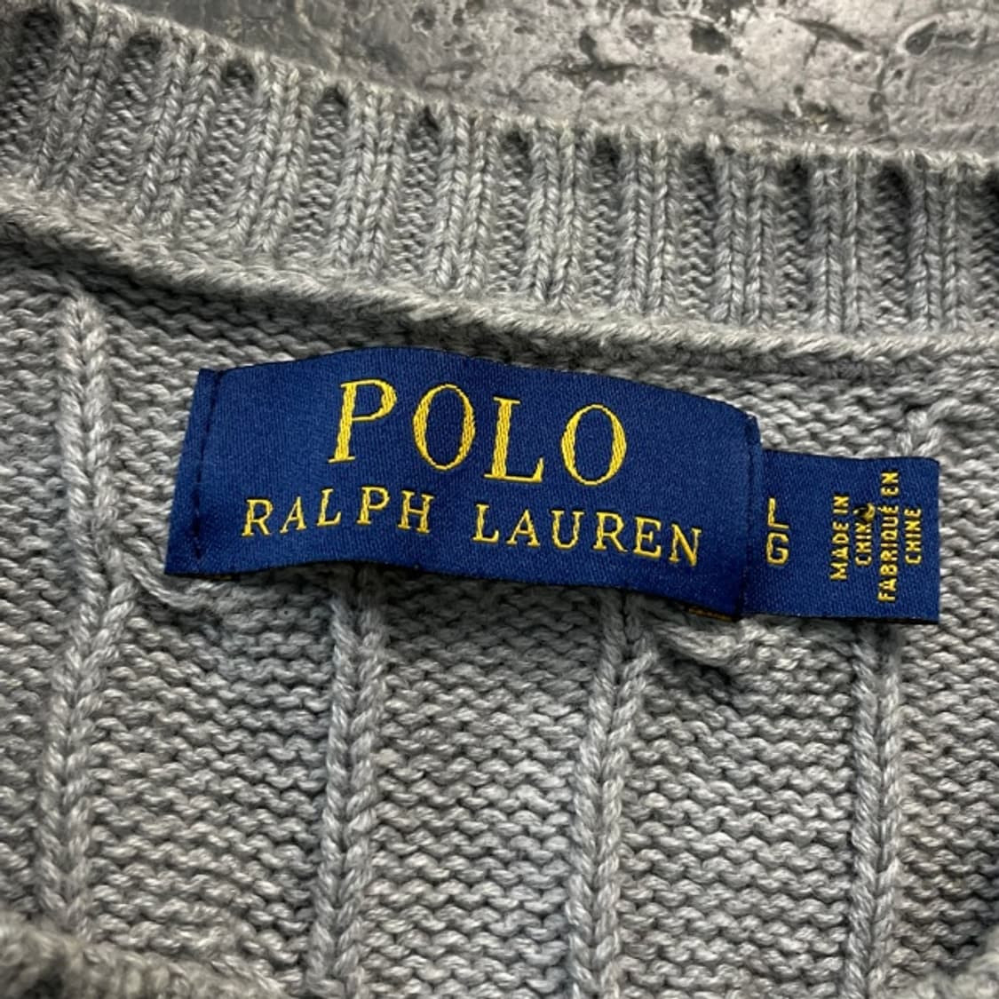 100 폴로 꽈배기 니트 상품이미지3