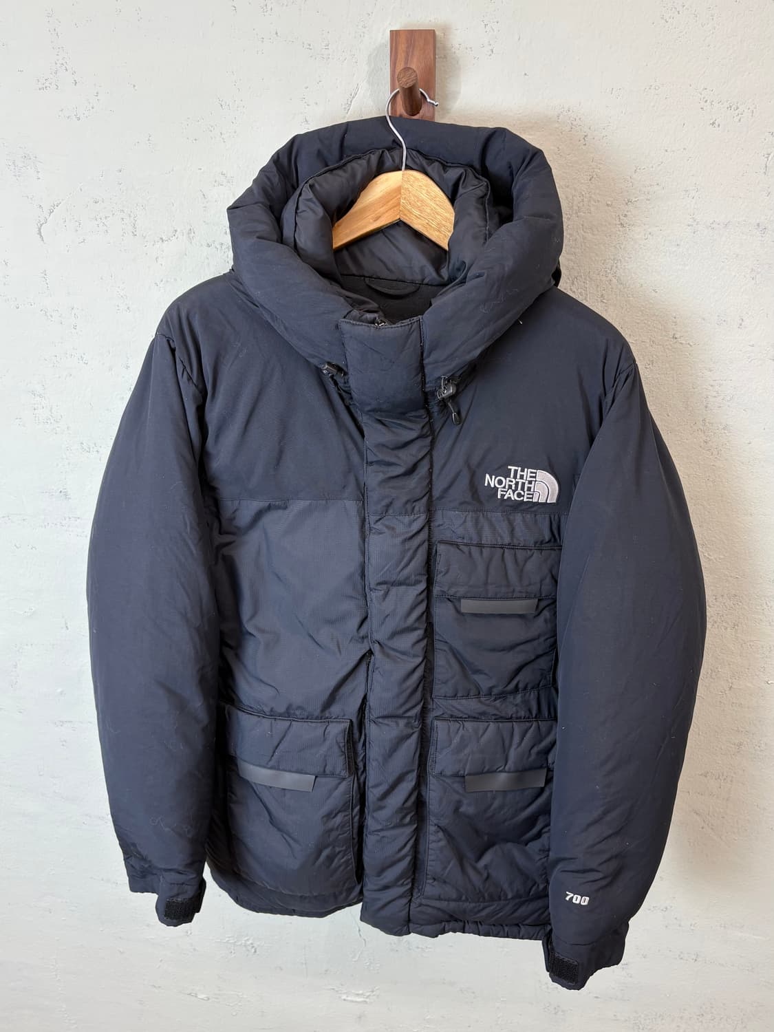 노스페이스 700 덕다운 패딩 블랙 상품이미지5