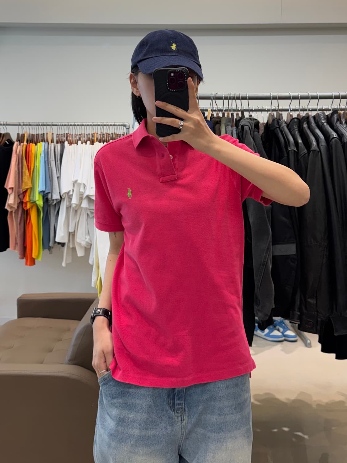 폴로 랄프로렌 카라 티셔츠 핑크 상품이미지9