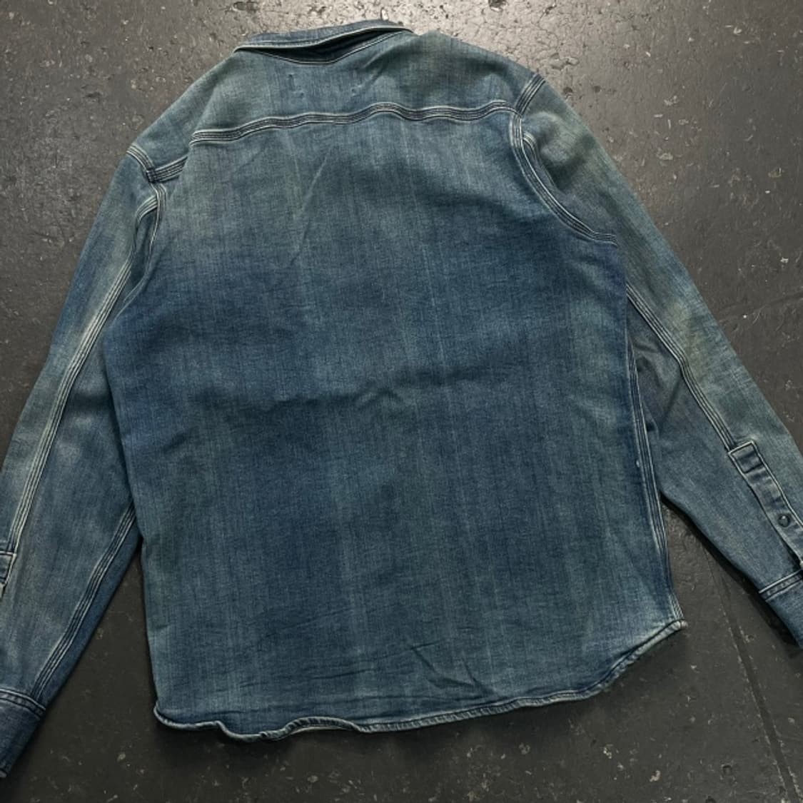 100 캘빈클라인 데님셔츠  상품이미지5