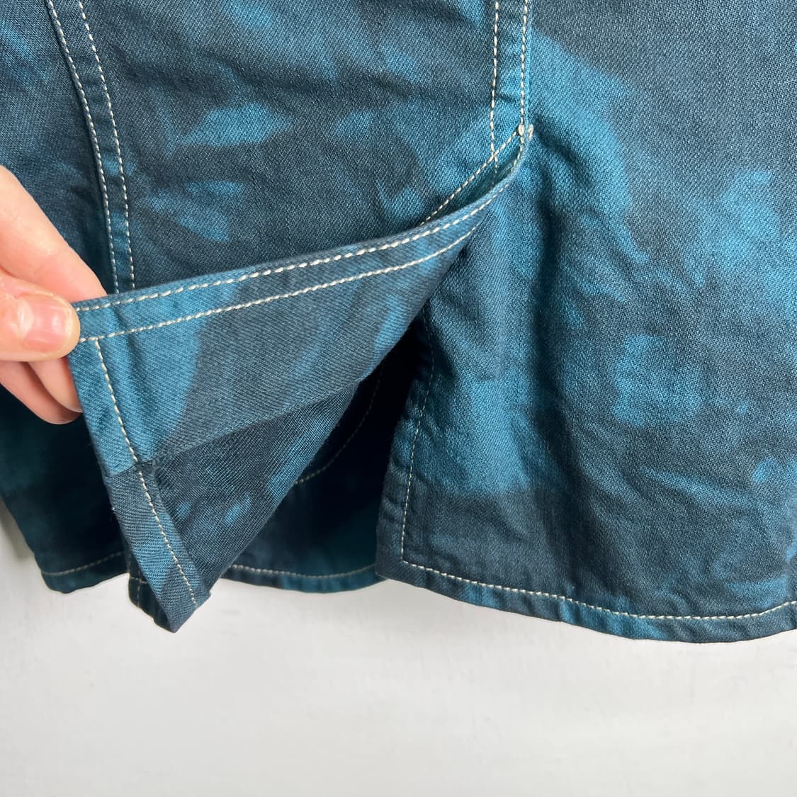 MIU MIU 미우미우 패턴 데님 자켓 L 상품이미지7