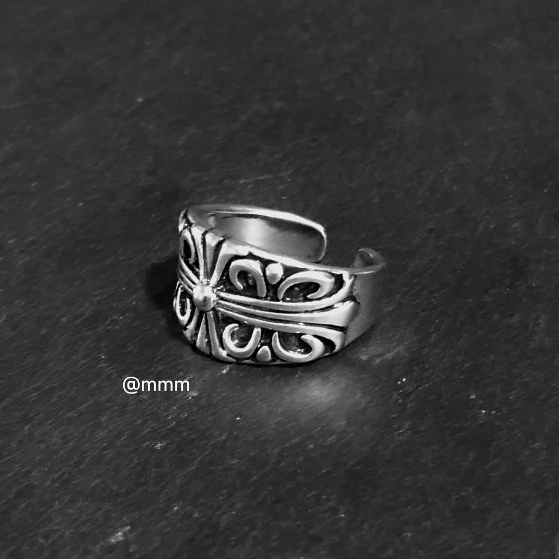 오픈링 크롬 반지 상품이미지1