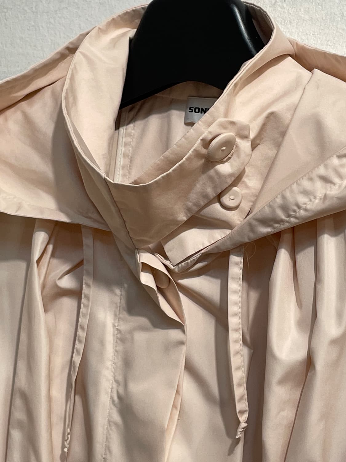 소니아 리키엘 후드 스트링 코트 원피스 상품이미지4