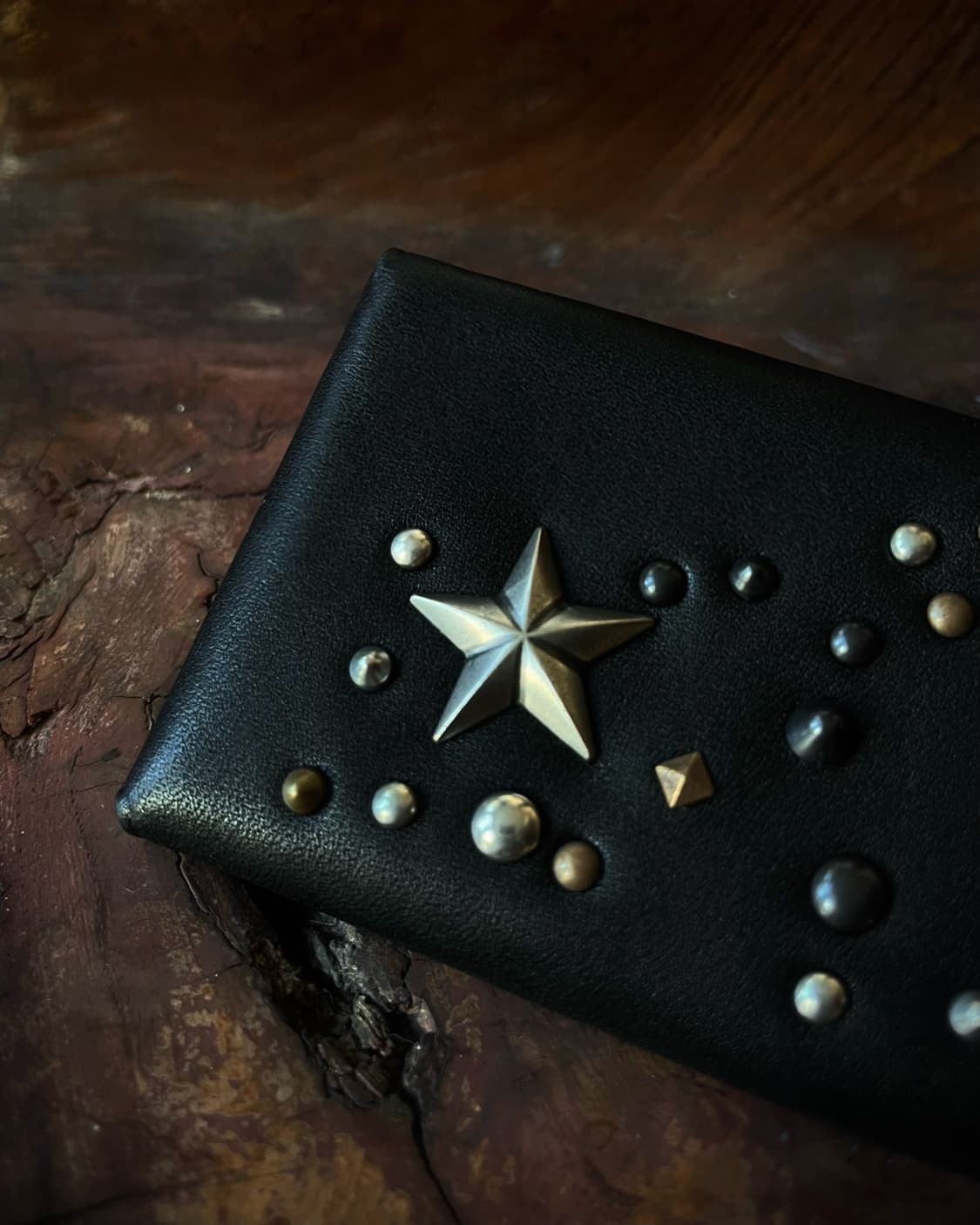 Old COACH Multi Studs Leather Wallet 상품이미지3