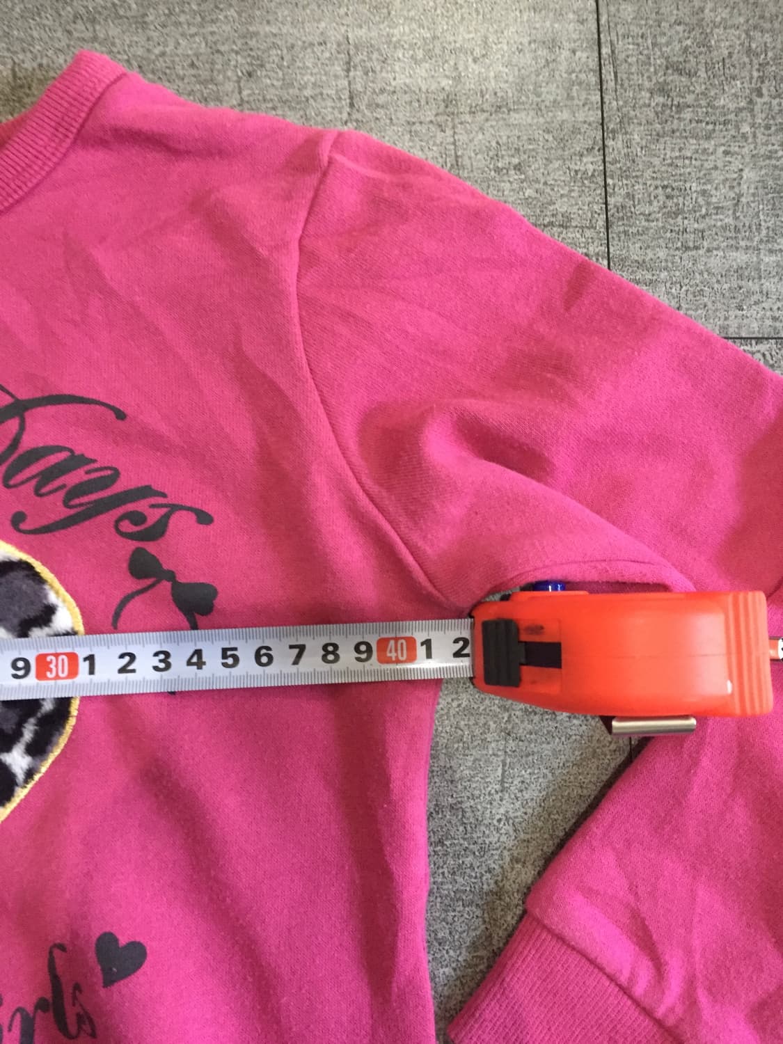 일본빈티지 Lovelygirls 핀터깔y2k 히메갸루 스웻셔츠맨투맨 핑크 상품이미지2