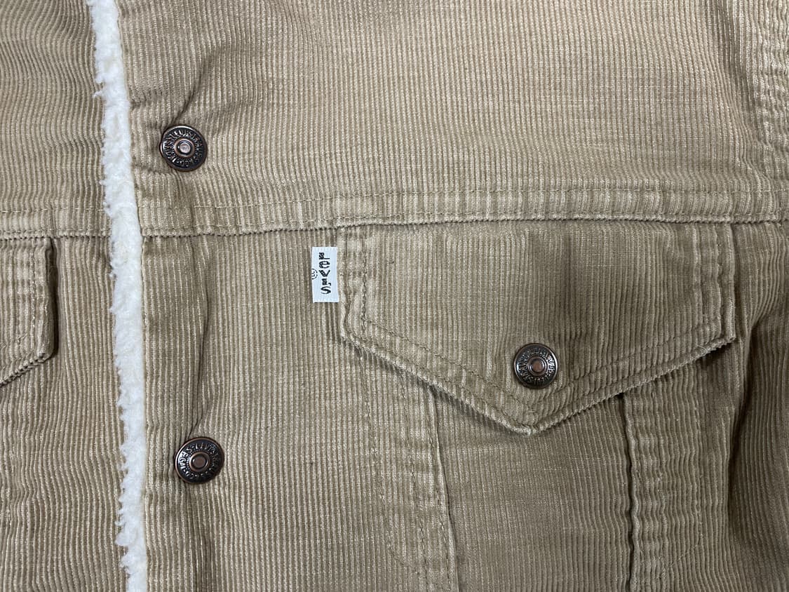 95~100) LVC원판 70's 리바이스 코듀로이 양털자켓(RRL&폴로 상품이미지5