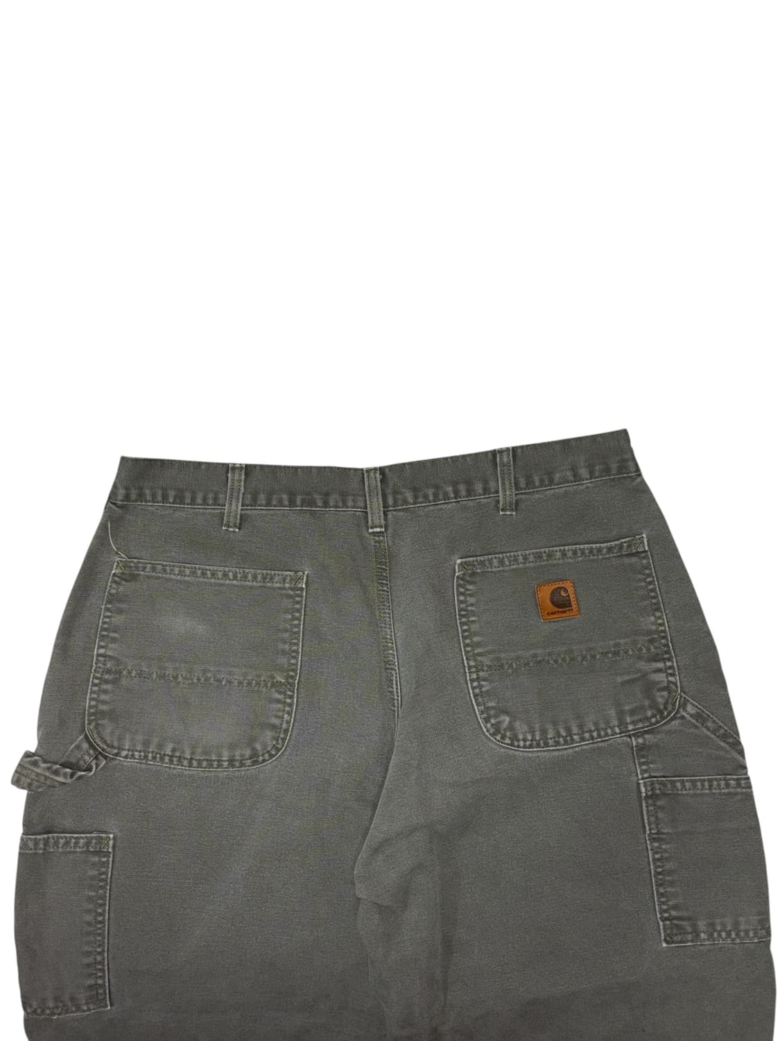 칼하트 b11 모스그린 싱글니 카펜터 워크팬츠 상품이미지8