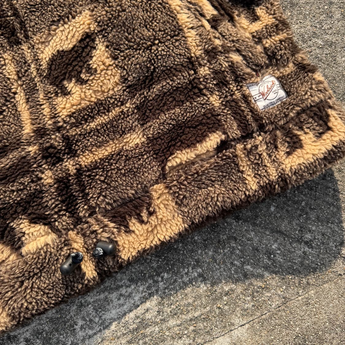 [L~XL] Woolrich 울리치 후리스 하프집업 자켓 상품이미지8