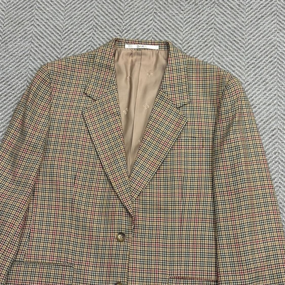닥스 모직 체크 블레이저 v1669 상품이미지3