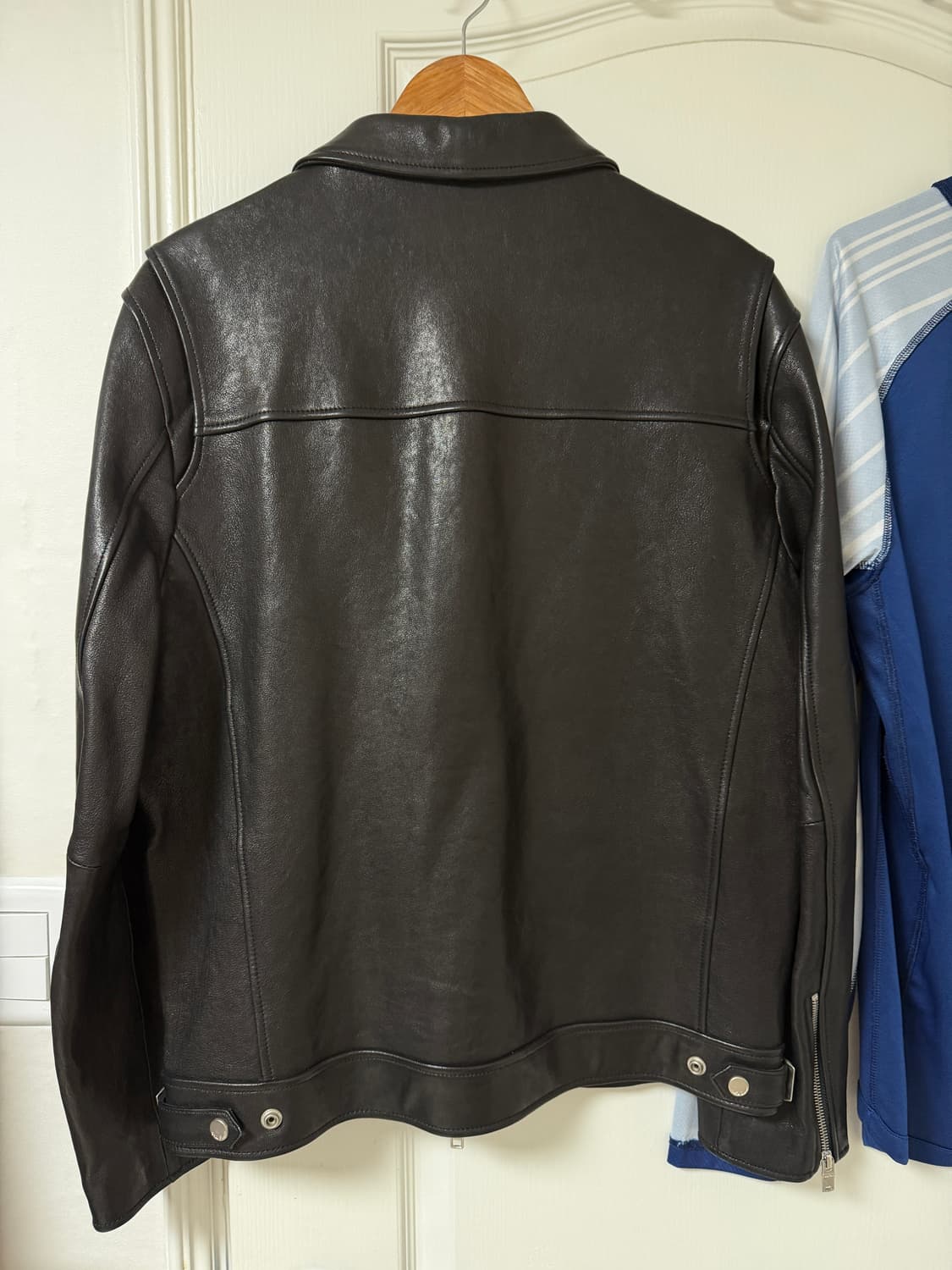 느와르라르메스 싱글라이더 램스킨 자켓 48사이즈 105 상품이미지5