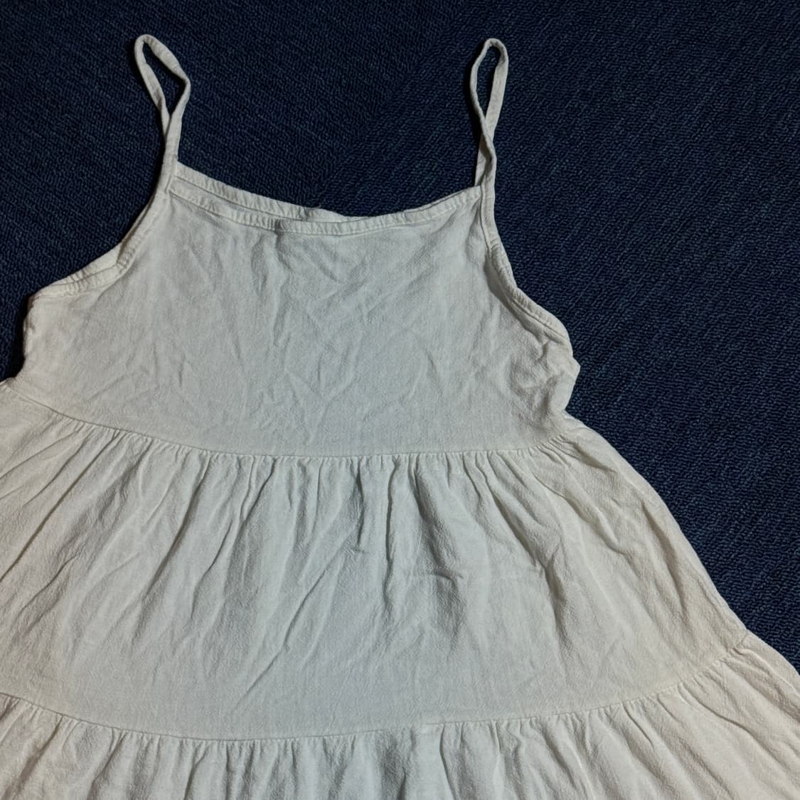 모리걸 화이트 나시 원피스 상품이미지2