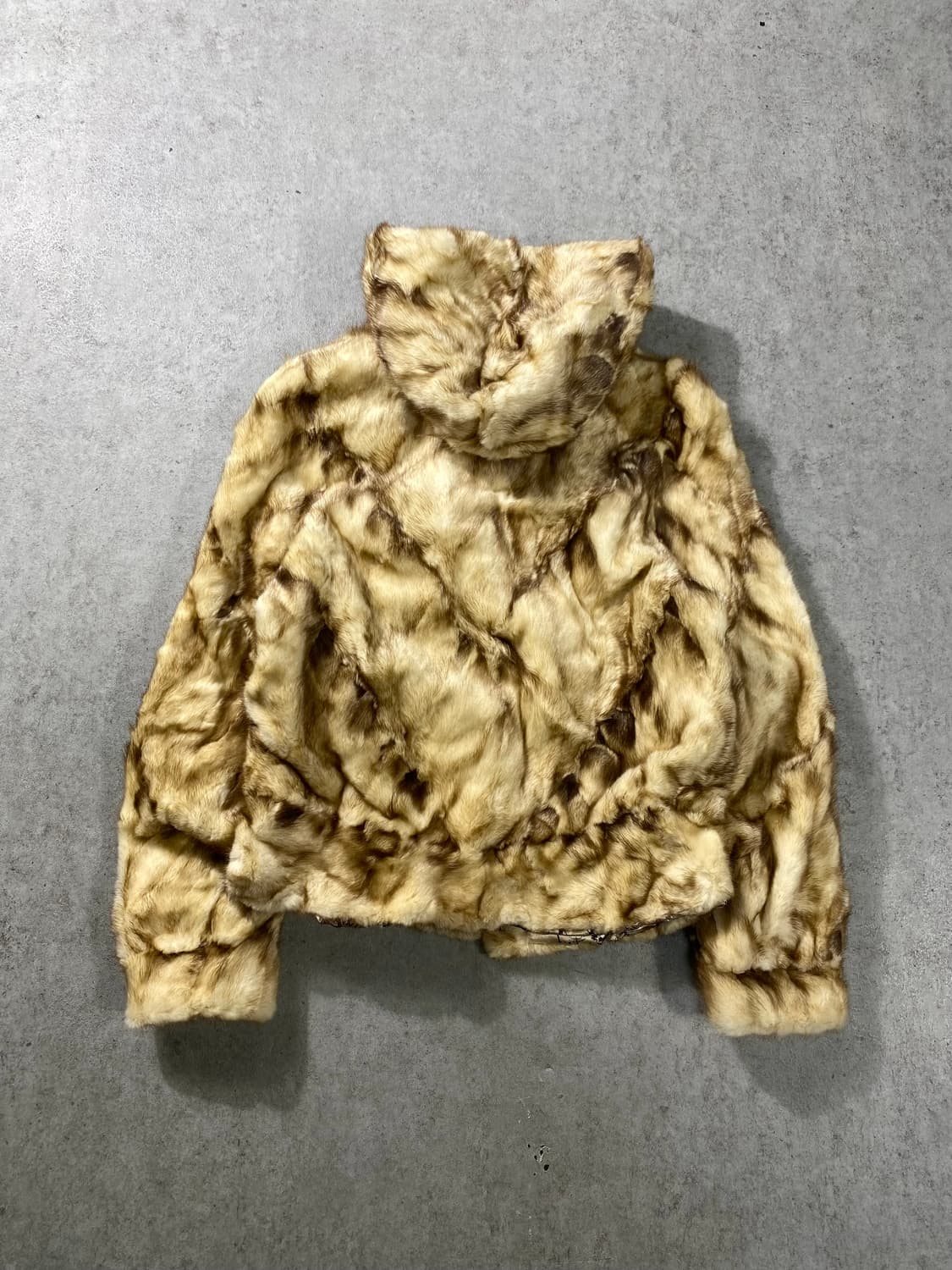 [S-M] AOYAMEI 폭스 퍼 후드 자켓 상품이미지6