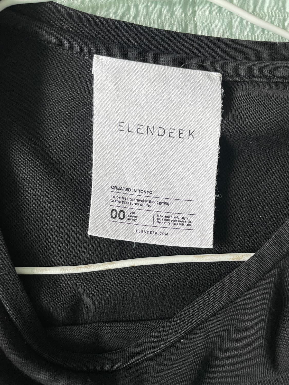 ELENDEEK 레이어드 반팔티 상품이미지5