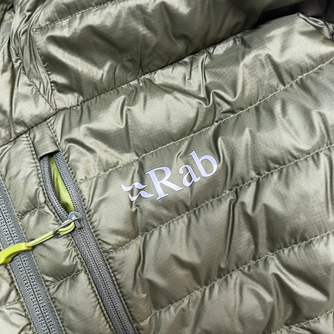 랩 알파인 경량패딩 그린XL 상품이미지2