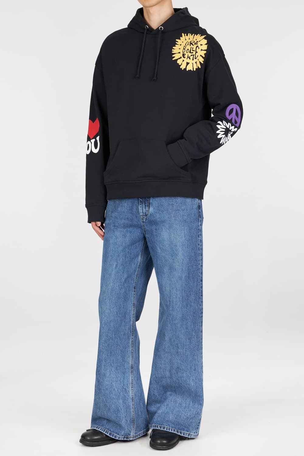 Carne bollente 까르네 볼렌테 후드티 XL 새상품 상품이미지2