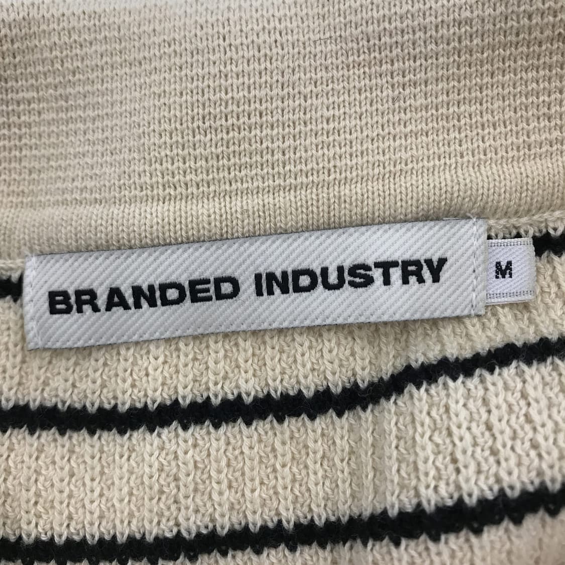 브랜디드 트위스트 폴로 니트 [M] 상품이미지4
