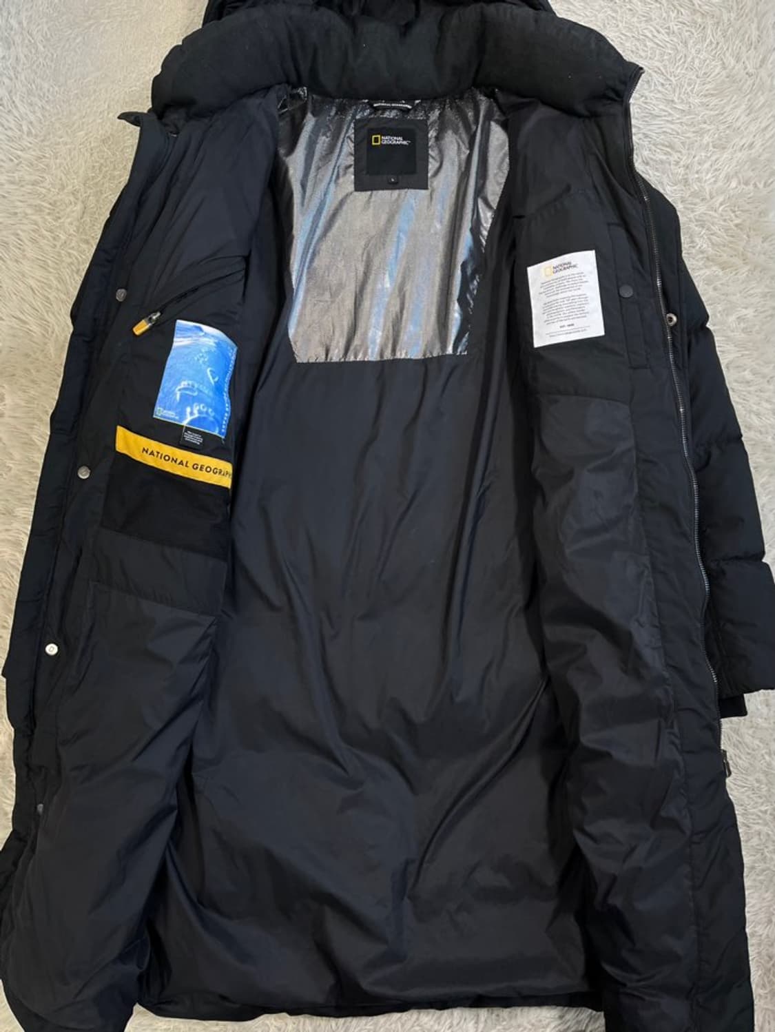 내셔널지오그래픽 덕다운 롱패딩/#469 상품이미지7