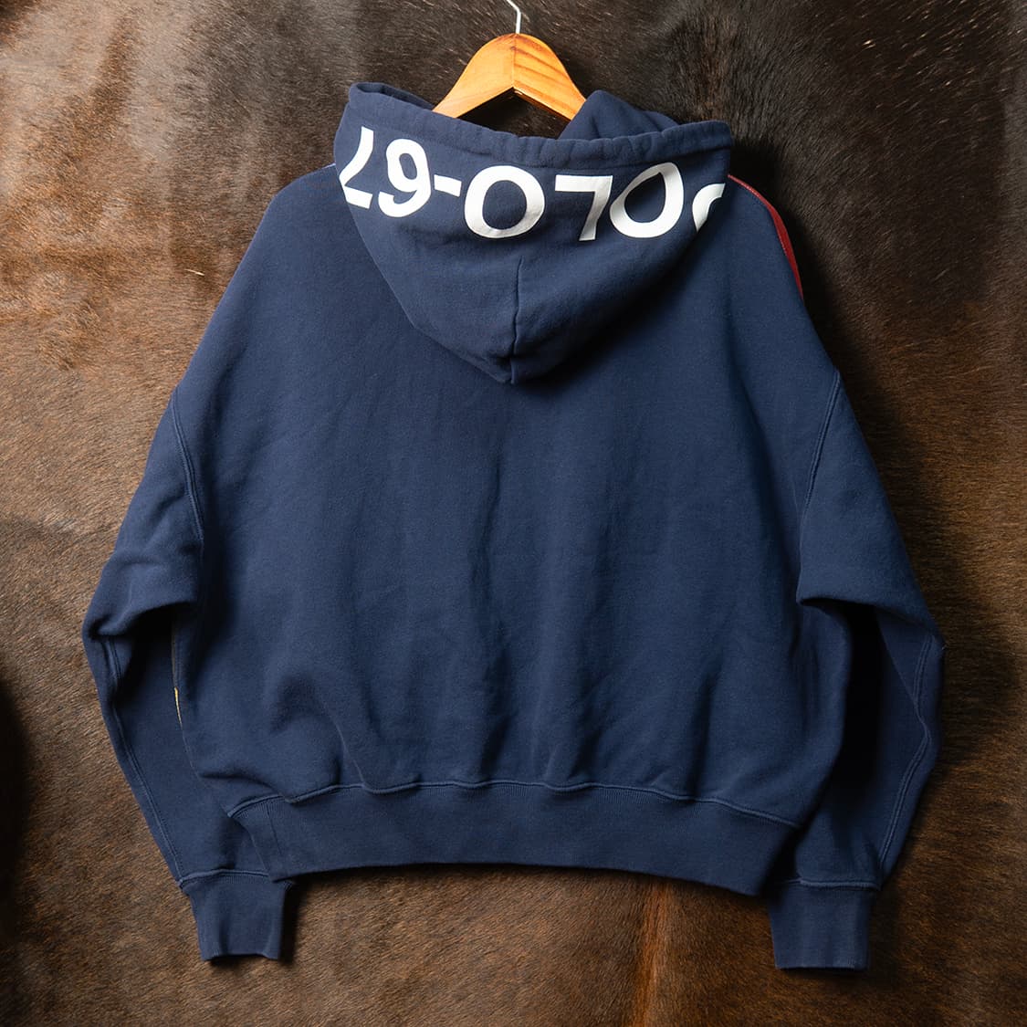 [여성 L] 폴로 랄프로렌 시그널 플래그 패치워크 후디  상품이미지3