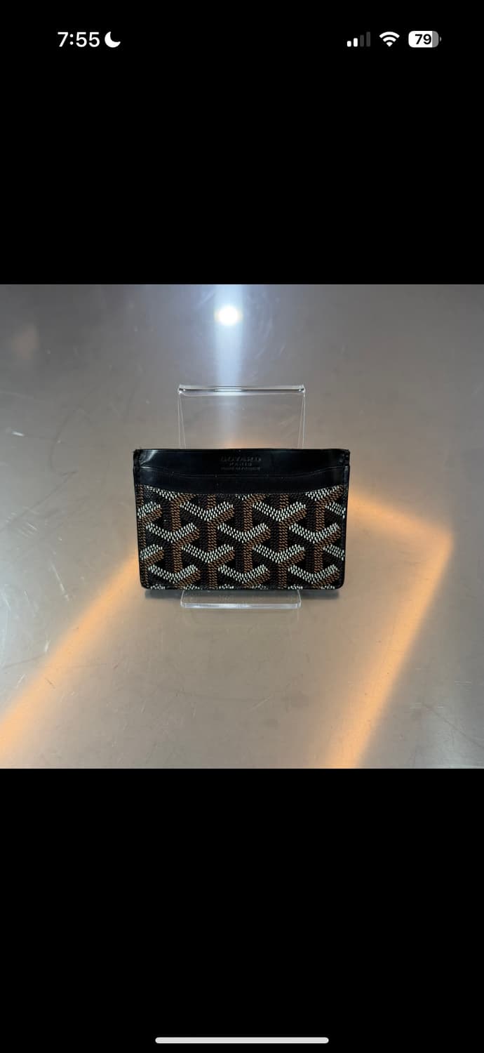 [리오브전포점] 고야드 클래식 블랙 생쉴피스 카드지갑 상품이미지1