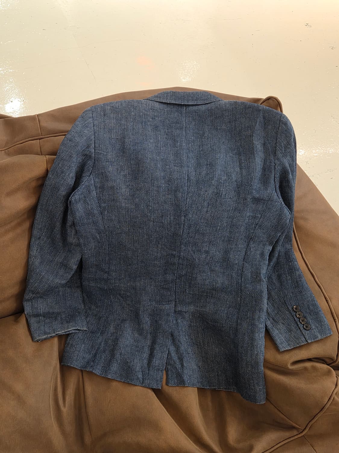 PRL 폴로 랄프로렌 데님 헤링본 블레이저 상품이미지4