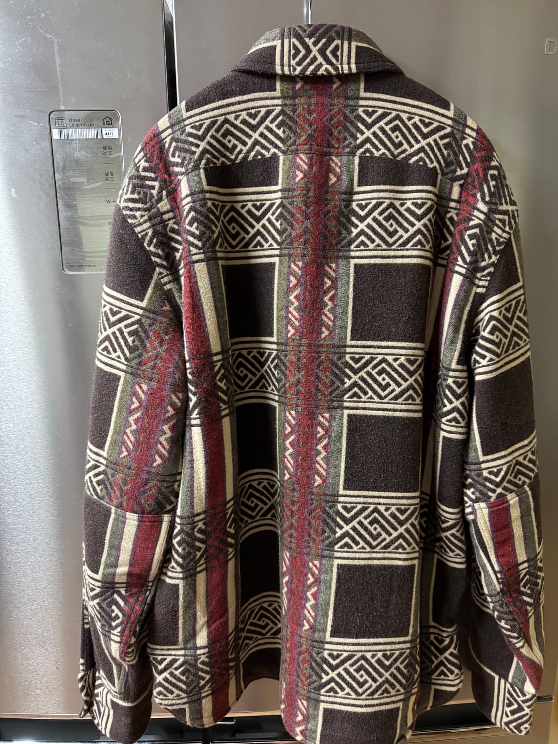 rrl자카드 오버셔츠 M사이즈 새상품 팝니다. 상품이미지6