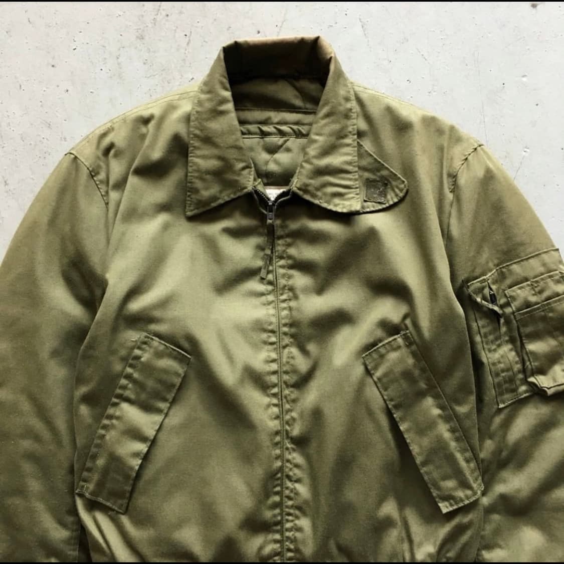ALPHA INDUSTRIES 80년대 CVC 항공점퍼 상품이미지2