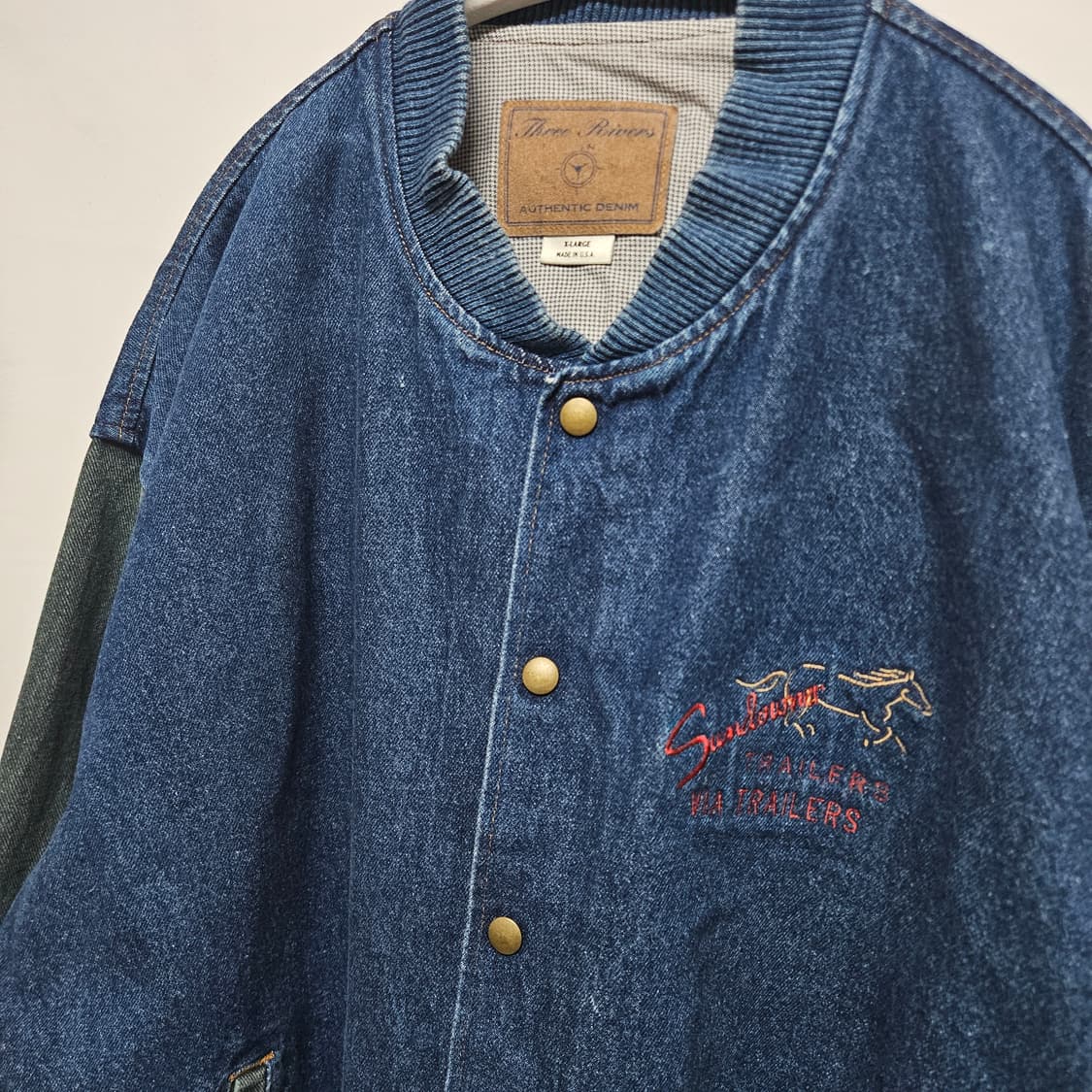 USA 빈티지 아메카지 워크웨어 데님 자켓 F 상품이미지2