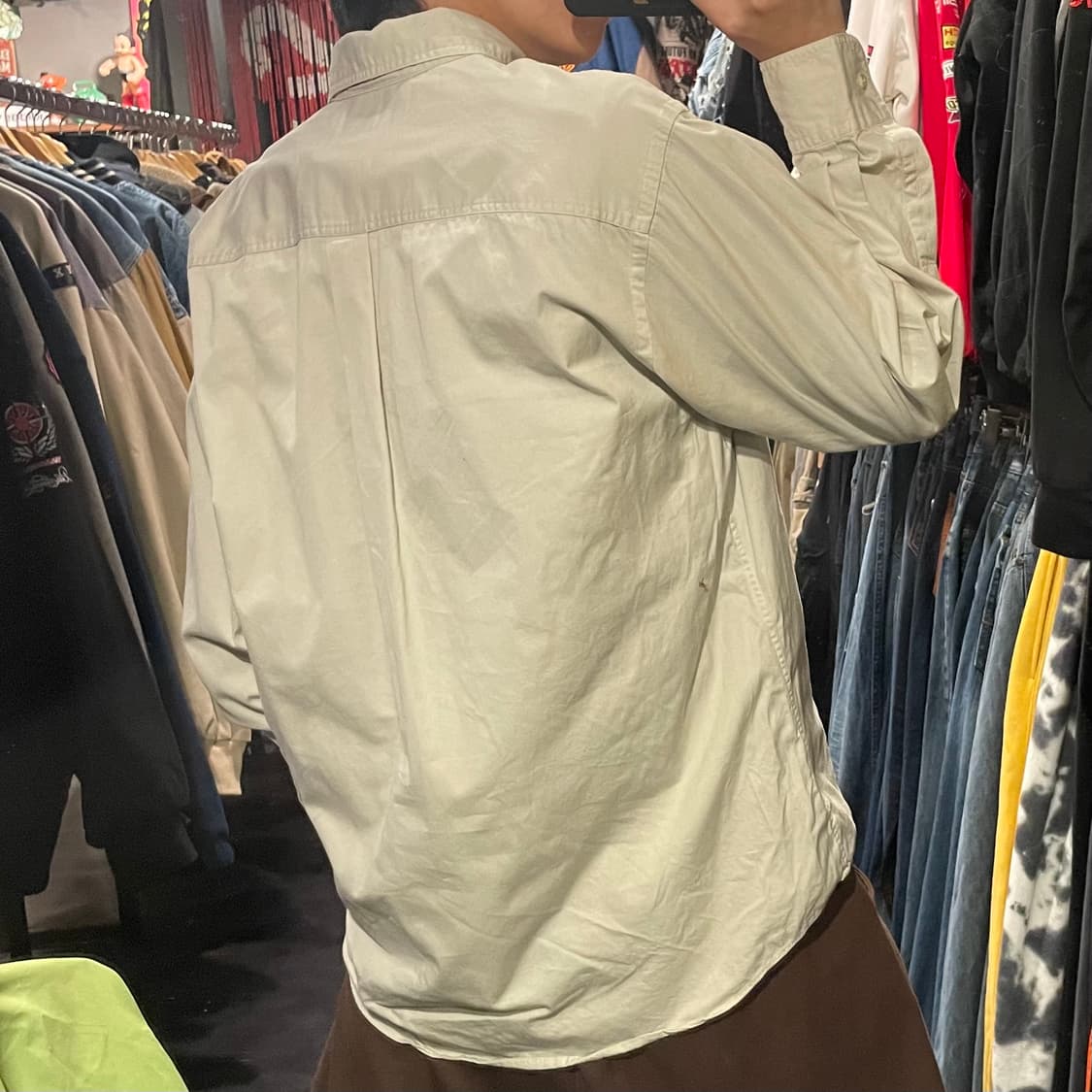 [IM] carhartt 칼하트 크림 긴팔셔츠 상품이미지7