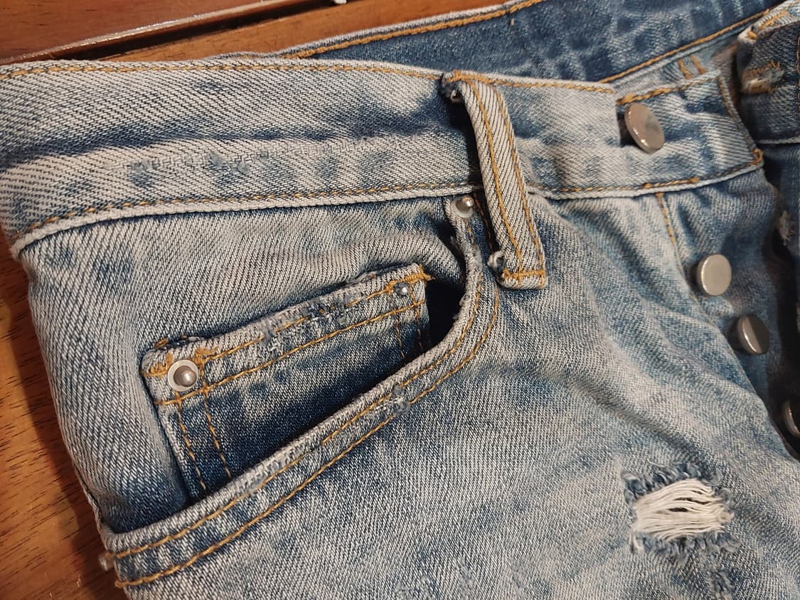 mnml 연청 데님 29 28 사이즈 두 벌 일괄 택포 3만4천원 상품이미지3