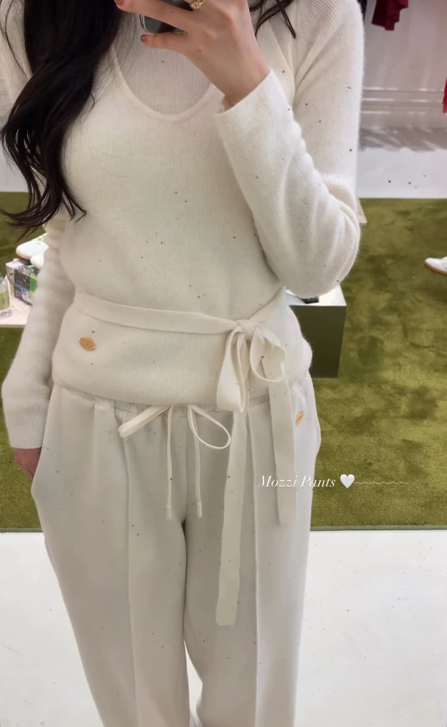 택o새제품) 르플레인 홀터 레이어드 니트 상품이미지2