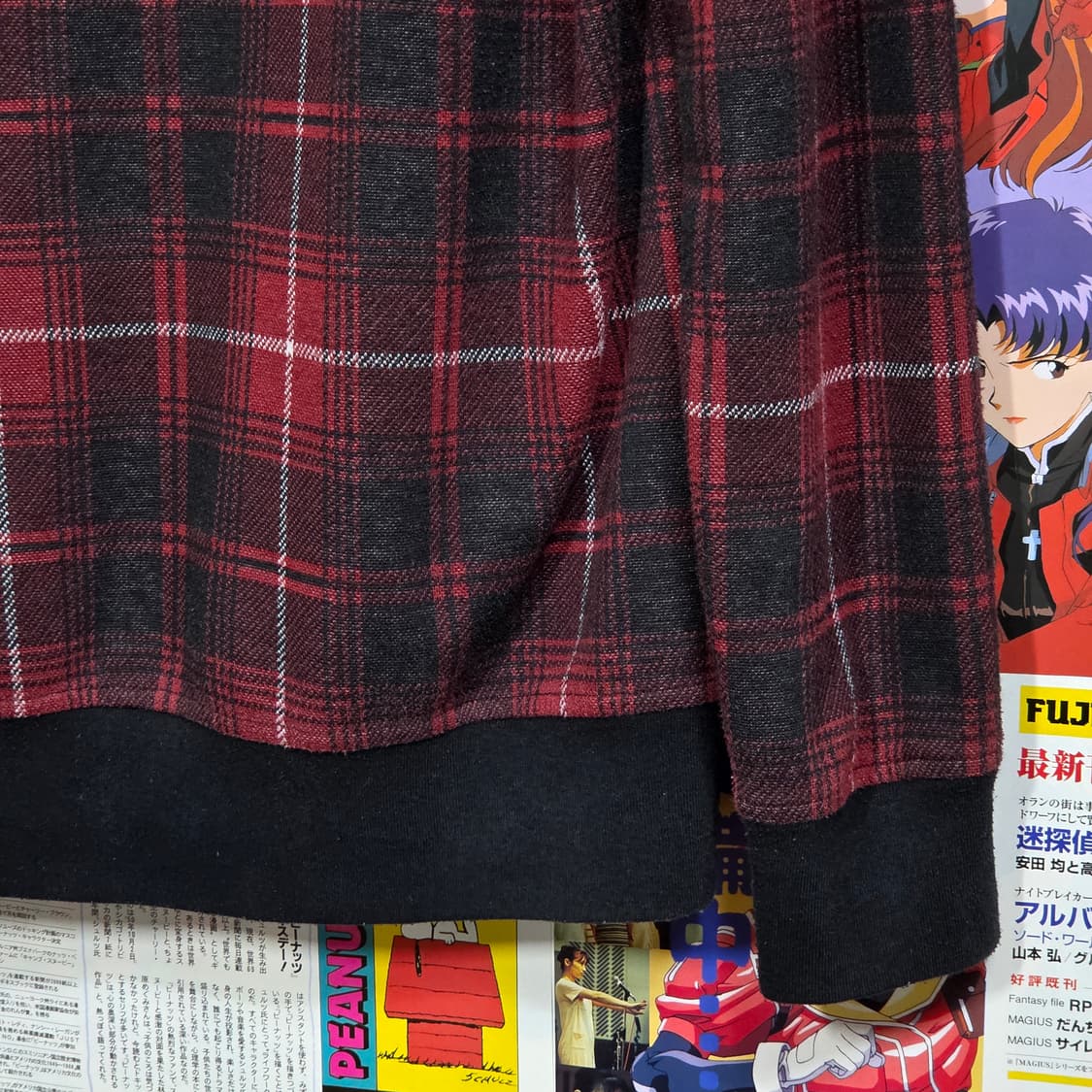 JPN 타탄체크 펑크 후드집업 상품이미지7