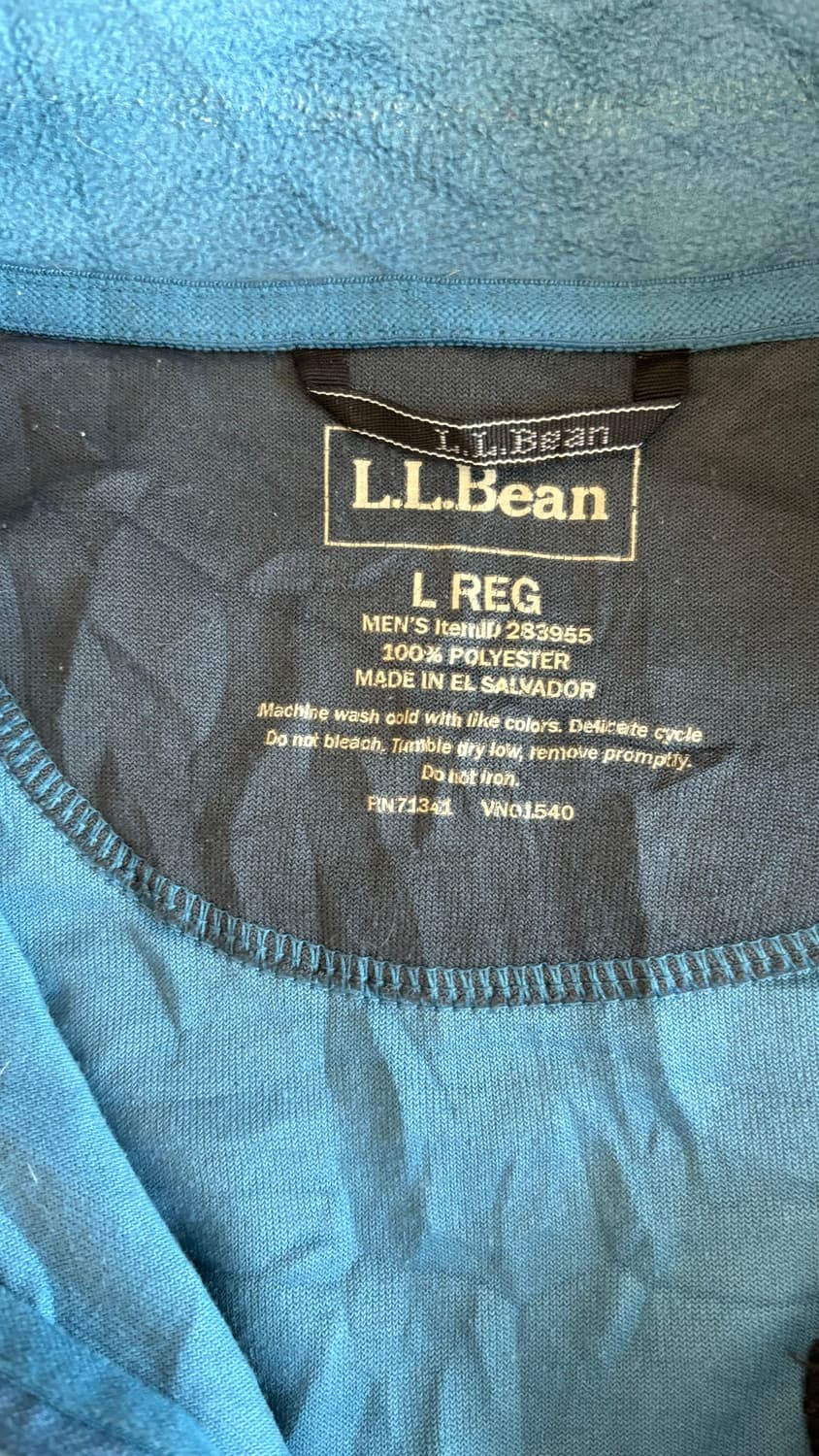 00s L.L.Bean Half Zip-up 상품이미지4