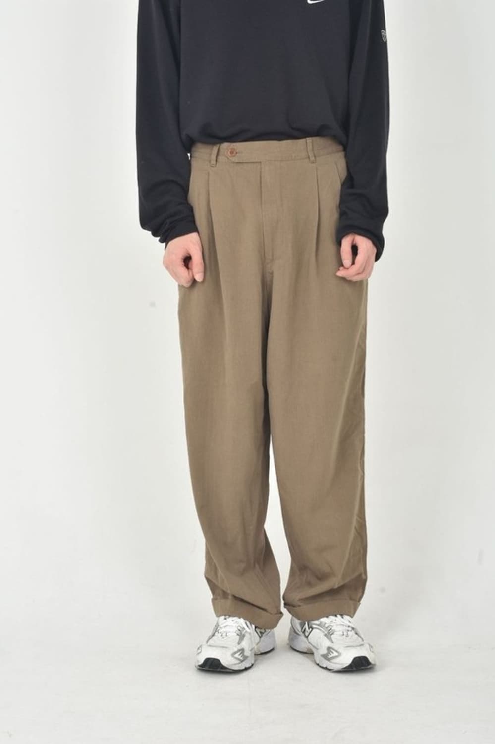 90S 발렌티노 와이드핏 그루카 슬랙스 팬츠 P029 상품이미지1