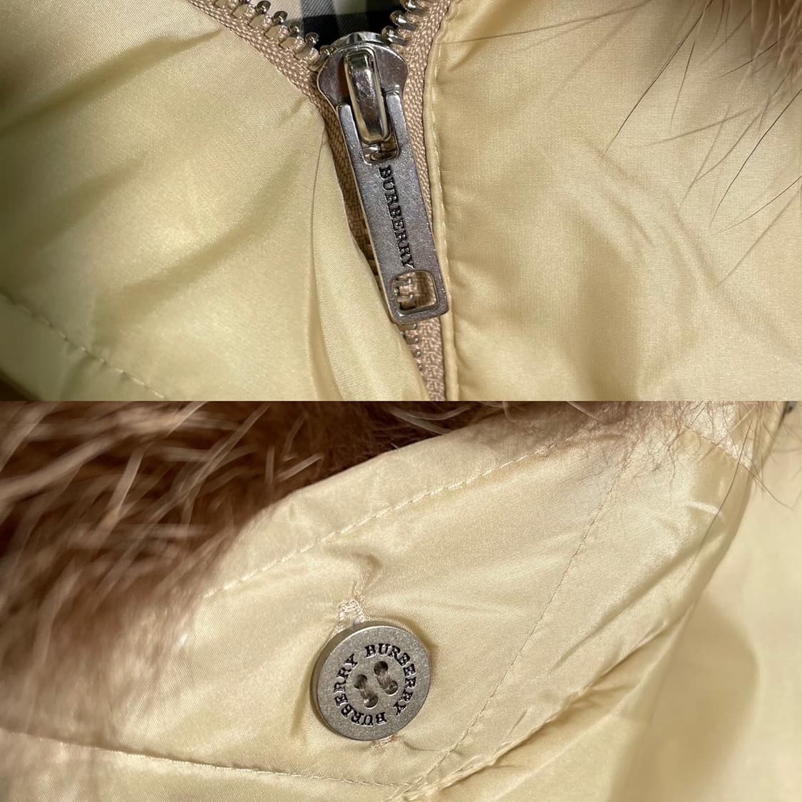 버버리 체크안감 다운 숏 패딩 상품이미지4