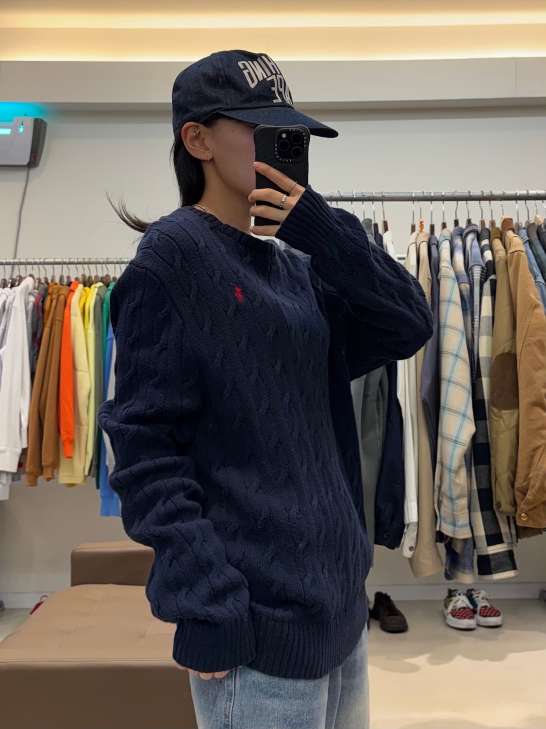 폴로 랄프로렌 꽈배기 니트 상품이미지8