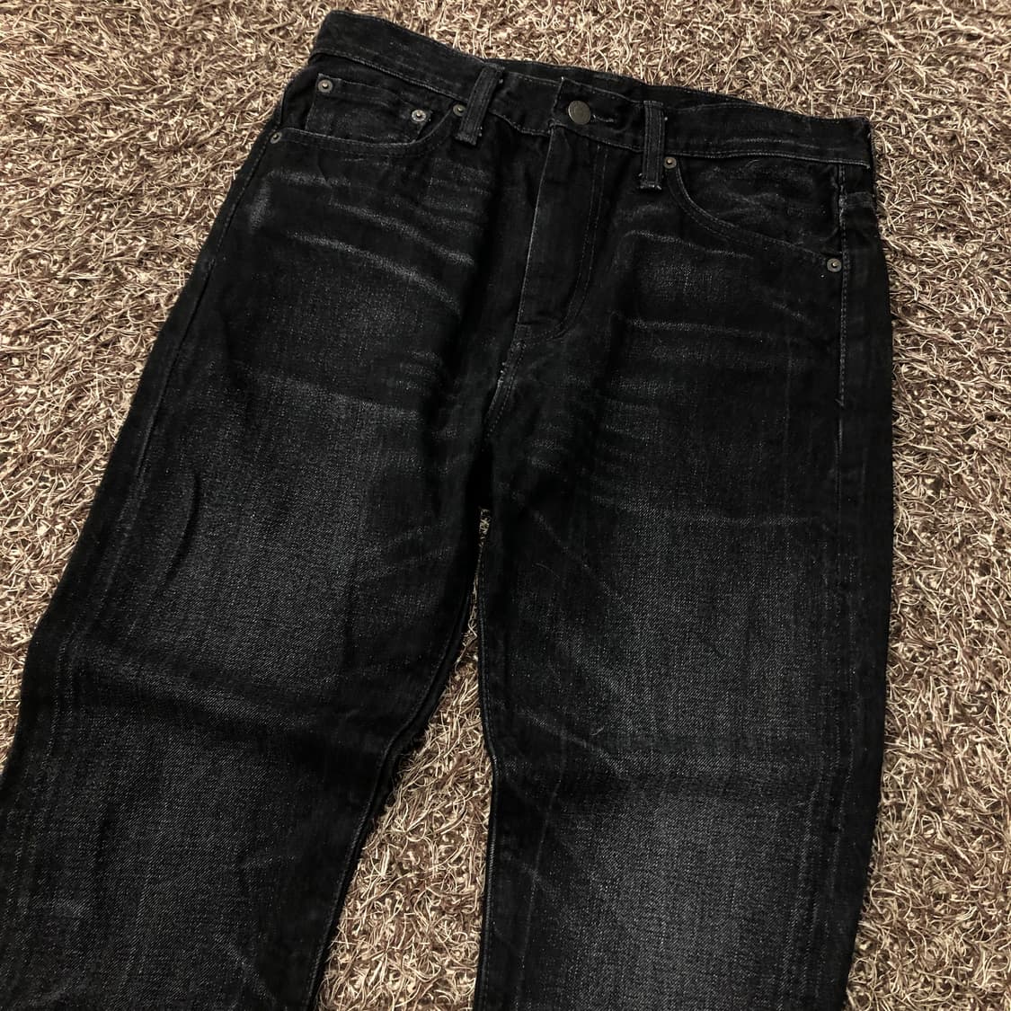 30 리바이스 블랙 워싱 데님 팬츠 상품이미지2