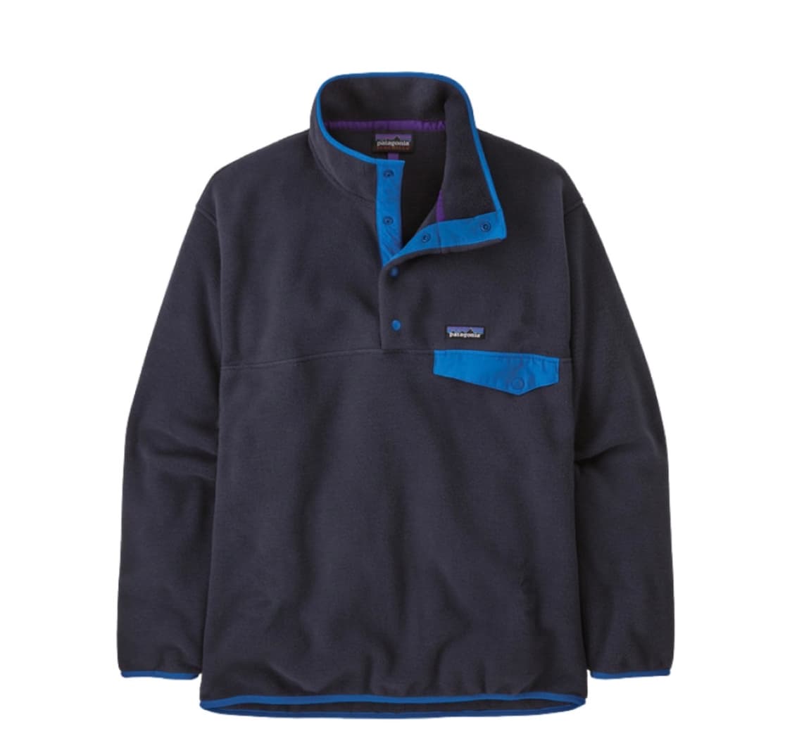 파타고니아 신칠라 스냅-T 플리스 풀오버 피치 블루 L 상품이미지1
